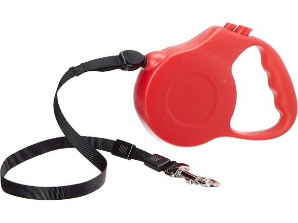 Aspen Pet Retractable Dog Leash Small - 16 Foot Corded Lead For Dogs Up To 18 Lbs