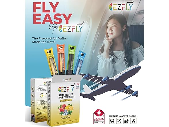 EZFly EZFLY-YL Travel Essentials Variety - 4 Pack Ye