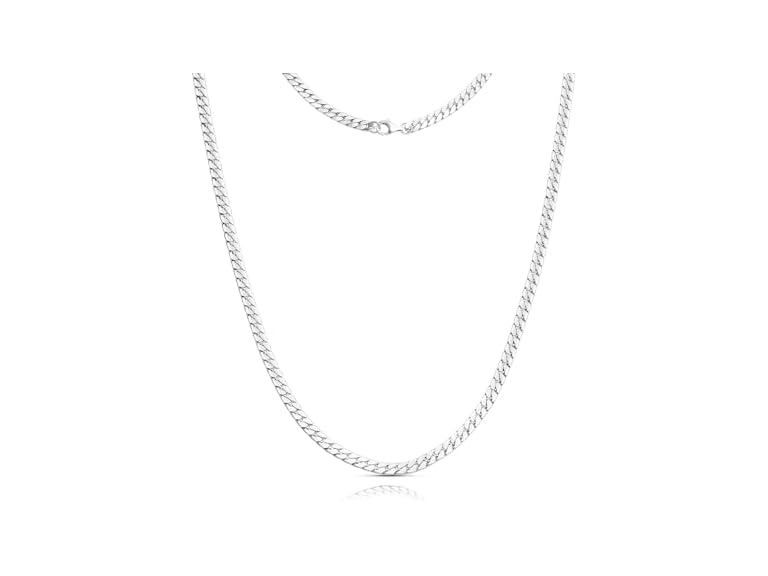 LUCKY2+7 BC627525040070 Silver Chain for Men