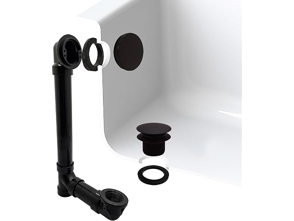 Westbrass Bath Waste Overflow Tip-Toe