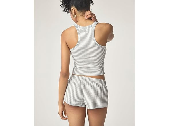 Heather Grey Stripe