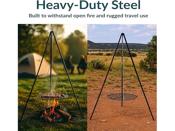 Sunnydaze Outdoor Fire Pit Tripod