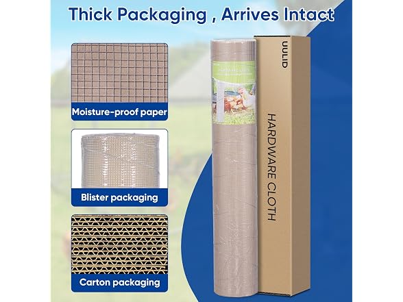 UULID Hardware Cloth 1/4" 48 x 100 ft