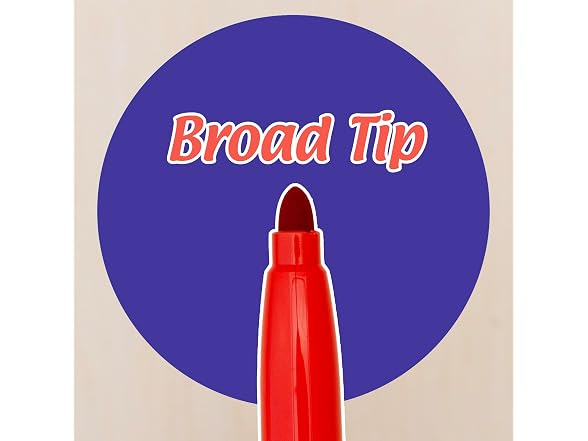 BAZIC PRODUCTS Washable Jumbo Markers