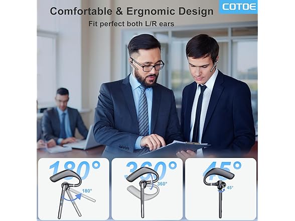 COTOE Bluetooth Headset V5.3