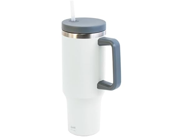 Glad Pioneer Stainless Steel Tumbler 40oz, Grey