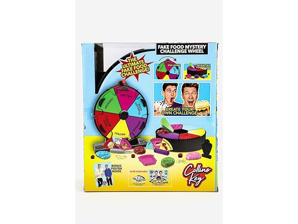 Collins Key Fake Food Mystery Challenge Wheel - Gallery 3