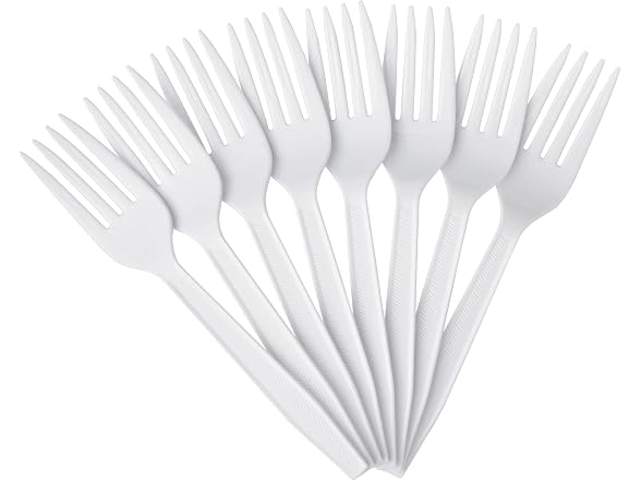 Highmark Plastic Forks White Box of 1000