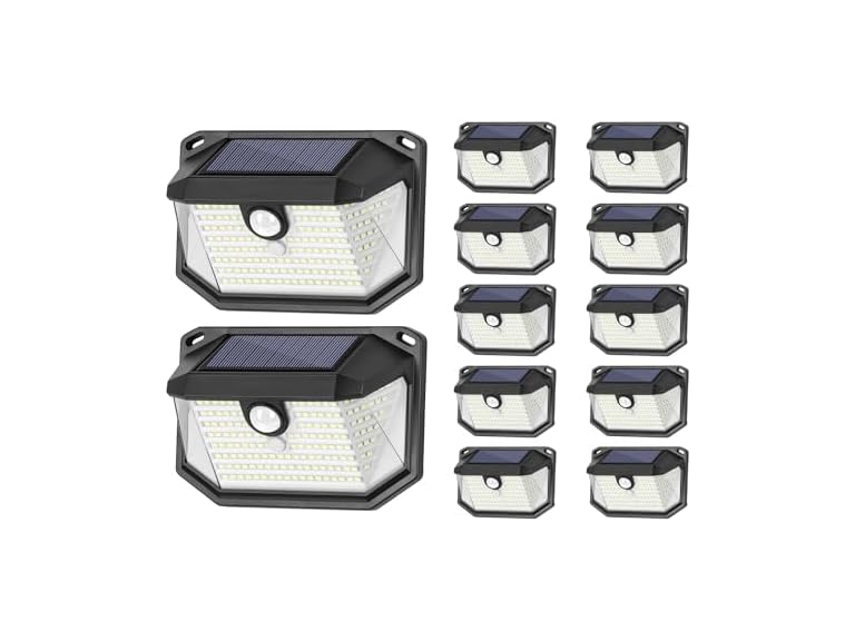 Brightever KN00001 Solar Outdoor Lights, 12-Pack