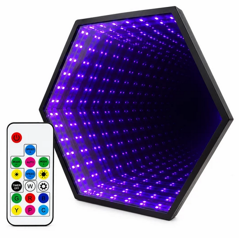 Prime Connect USB Powered LED Infinity Mirror with Remote - Gallery 4