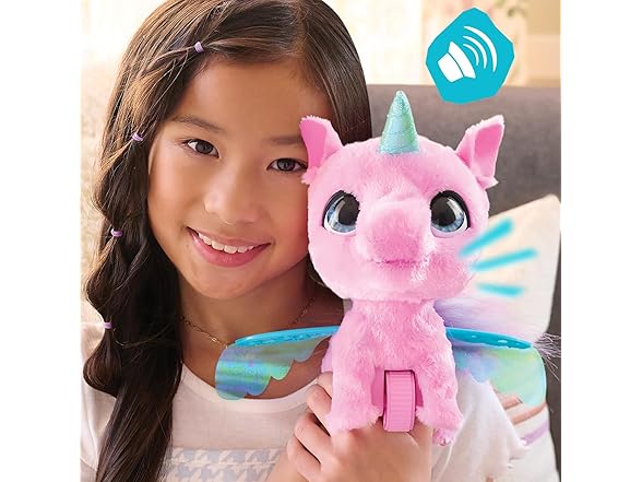 furReal Fly-A-Lots Alicorn Interactive Walking Plush