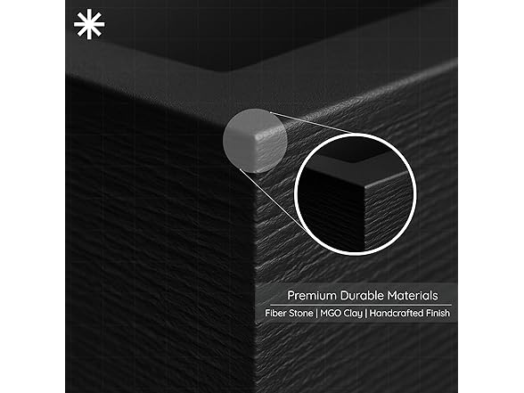 LeisureMod Bloom Rectangular Planter – 20 or 24"