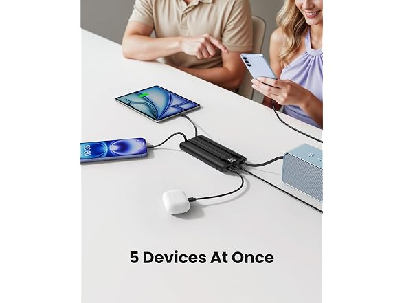Coowisty 10000mAh Slim Power Bank USB-C