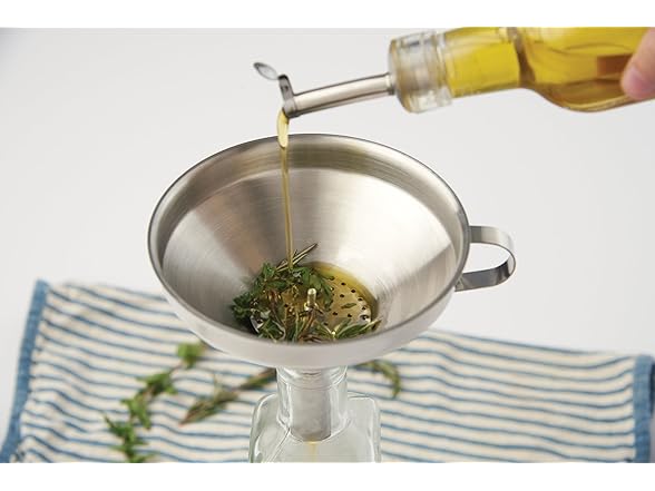 Fox Run Funnel with Removable Strainer