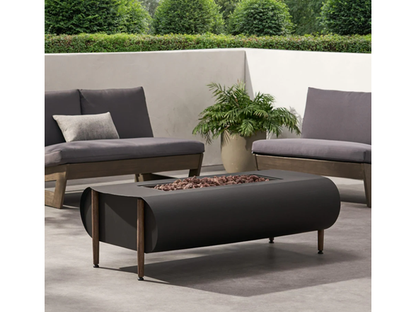 Christopher Knight Home 50"L Modern Fire Pit