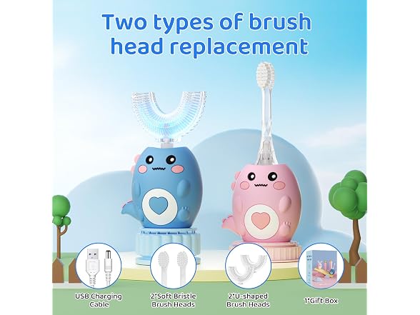 Kids U Shaped Electric Toothbrush