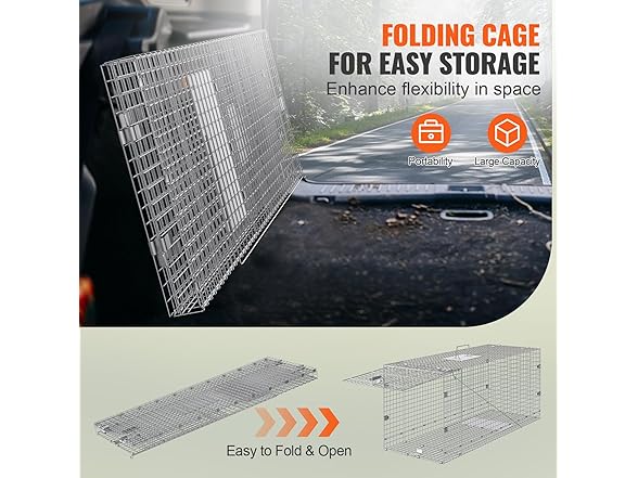 VEVOR Live Animal Cage Trap