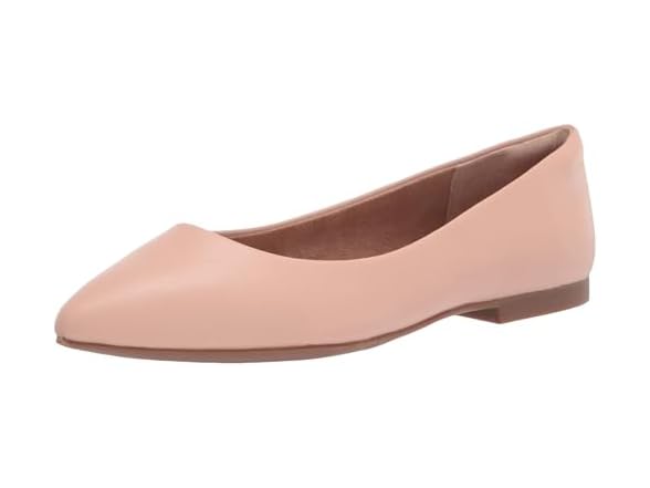 Amazon Essentials Women Cushioned Pointed-Toe Flat