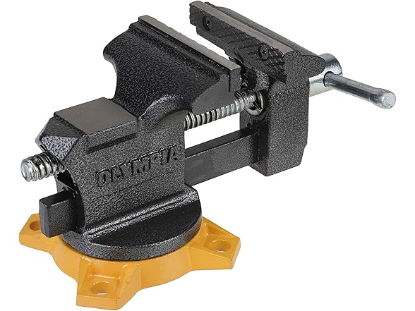 4" Bench Vise Gray
