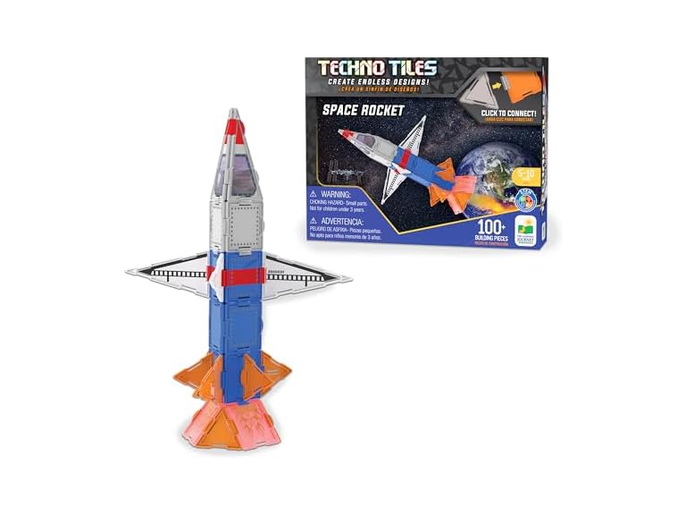 The Learning Journey Techno Tiles - Space Rocket