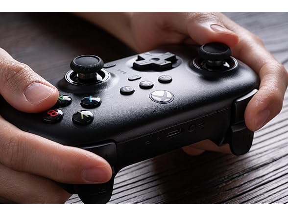 8BitDo Ultimate 3-Mode Controller, Hall Effect Joysticks, Pro Back Buttons, Wired Only for Xbox Series X|S & Xbox One, Compatibility with Apple, Windows & Android, Officially Licensed (Black) (Open Box)