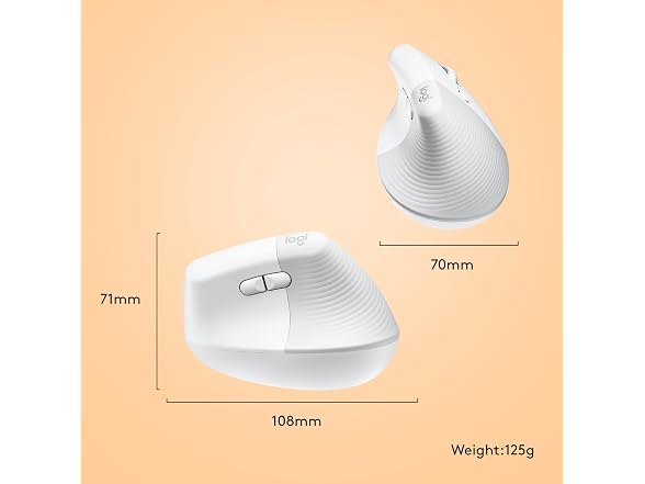 Logitech Lift for Mac Wireless Vertical Mouse