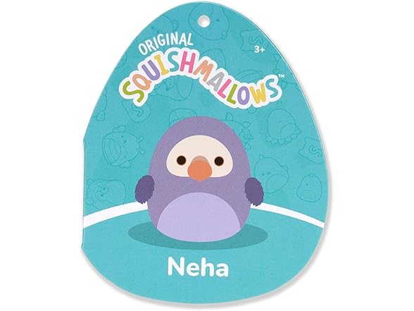 Squishmallows 11in Neha The Purple Dodo Bird