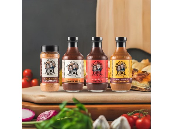 (4pk) Boo and Henry's BBQ Sauce