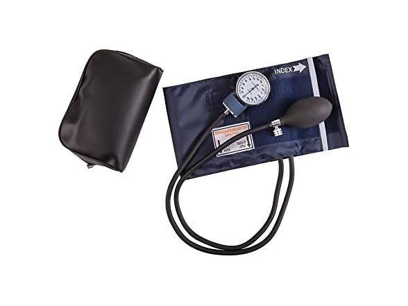 Mabis Aneroid Blood Pressure Monitor Blue