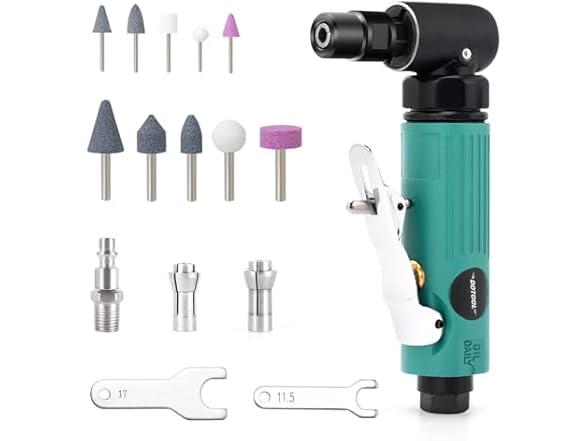 Air Right Angle Die Grinder 1/4" 22K