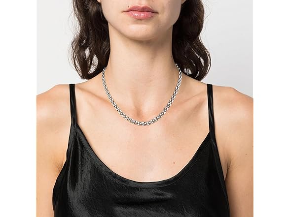 A Golden Cloud Silver Necklaces