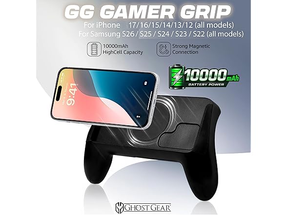 GHOST GEAR AMP Magnetic Power Gaming Grip