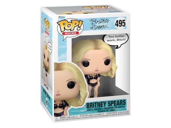 Funko Pop! Sayings: Britney Spears - Work B!tch
