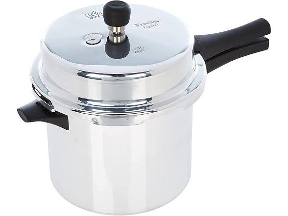 Prestige Popular Aluminium Pressure Cooker, 6 Liters