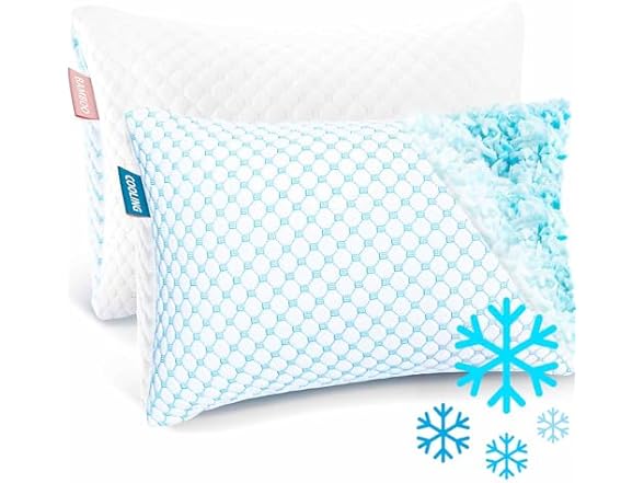 Nestl Cooling Pillow for Sleeping 2 Pack