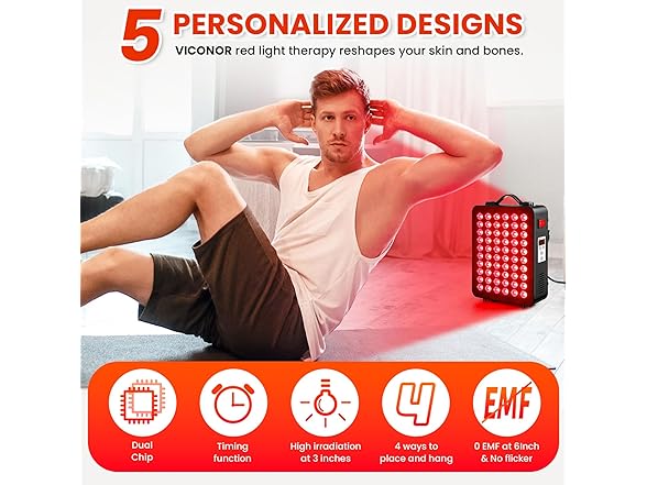 Red Light Therapy Panel for Body