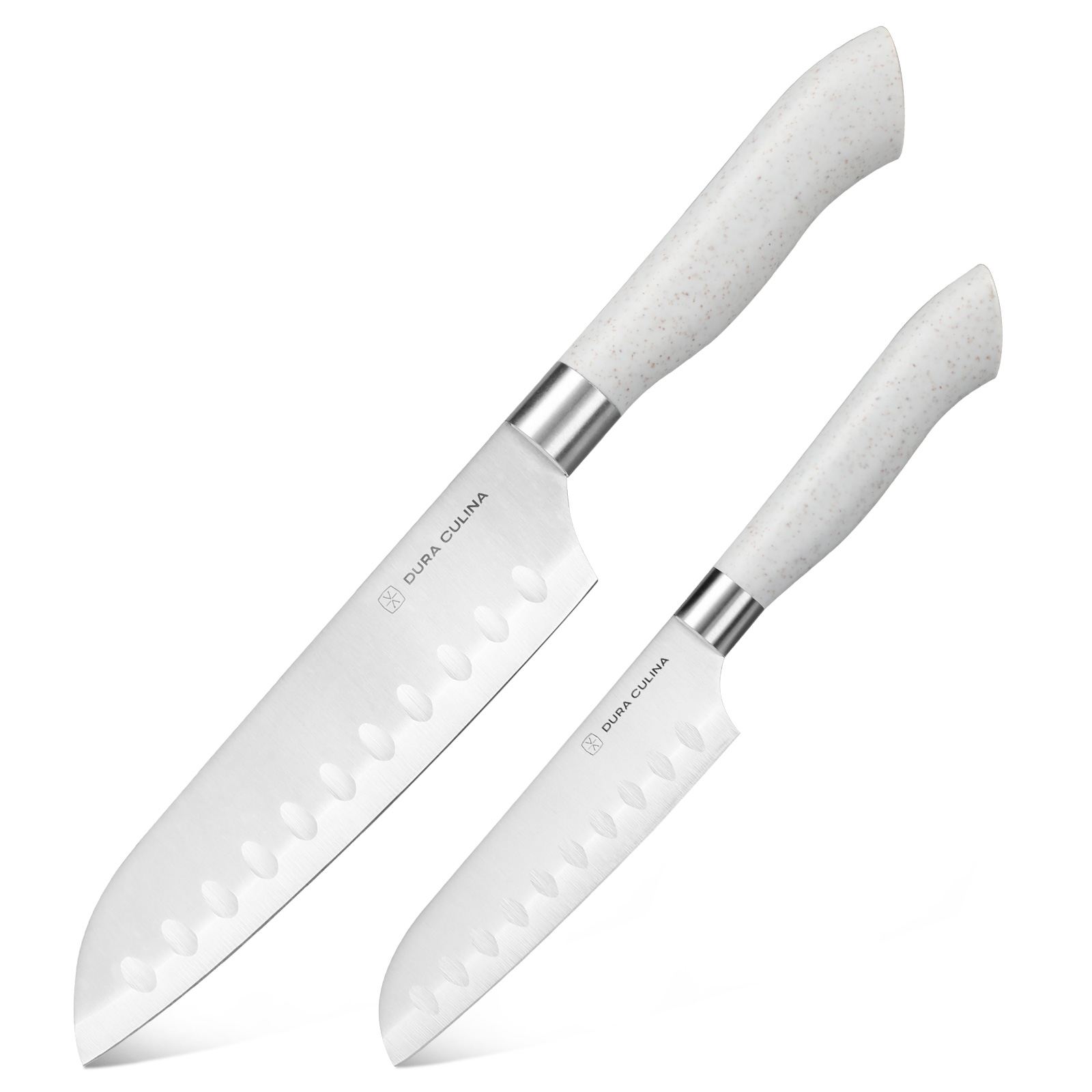 Eco-Friendly 2pc Santoku Knife Set w/ Sheaths - Gallery 11