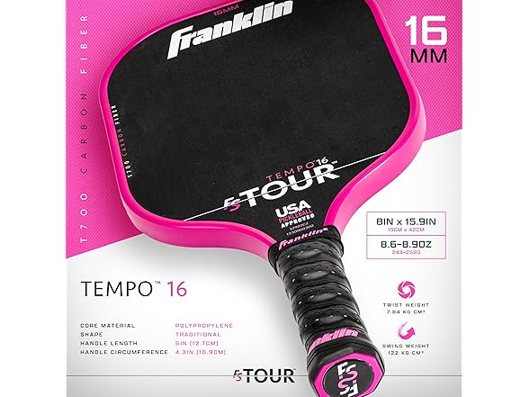 Franklin Sports Pro Pickleball Paddle Set