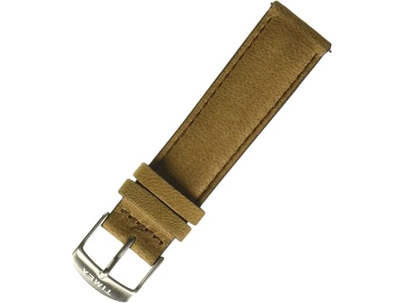 Timex 20mm Two-Piece Leather Quick-Release Strap