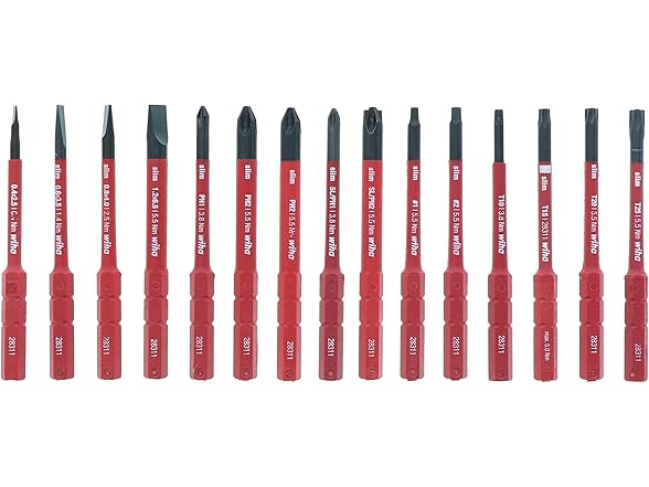 Wiha 28781 20pc Insulated TorqueVario-S Slimline Set