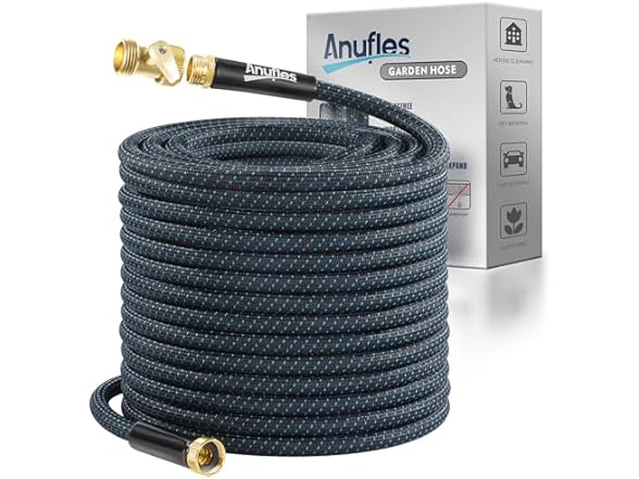Flexible Garden Hose with Metal Fittings