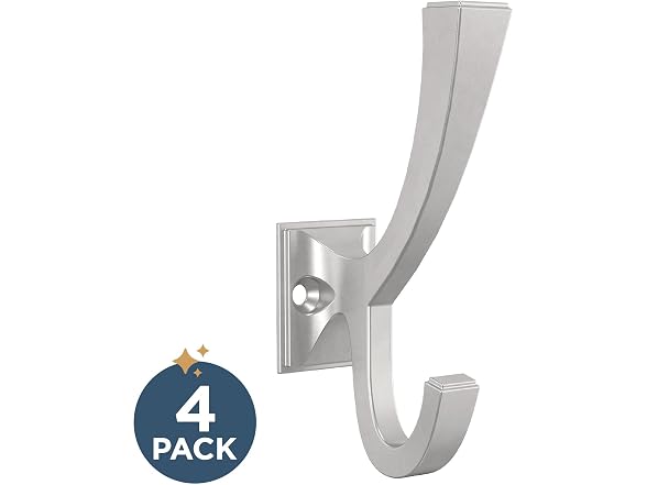 Franklin Brass Classic Edge (4-Pack) Hooks