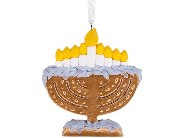 Hallmark Christmas Ornament, Menorah Orn