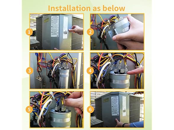 Denkuhin 45+5 uF 5% MFD CBB65 Dual Run