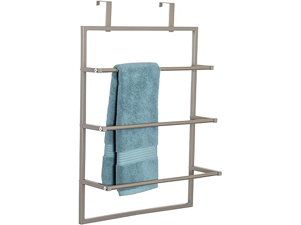 Honey-Can-Do Over-The-Door 3-Tier Towel Rack