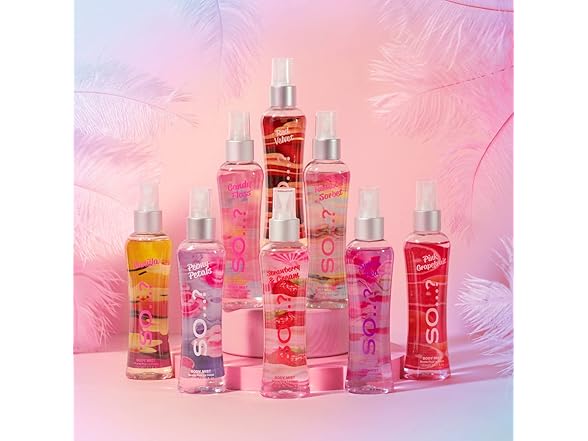 Vanilla Body Mist by So...? - Sweet Floral Lily, Jasmine Notes