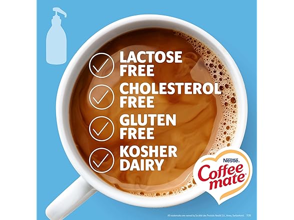 2PK Nestle Coffee mate Coffee Creamer, French Vanilla