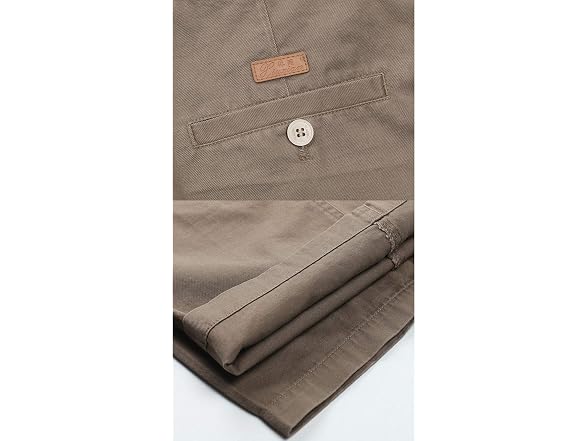 Flygo Men (40) Classic Inseam Chino Oxford Shorts