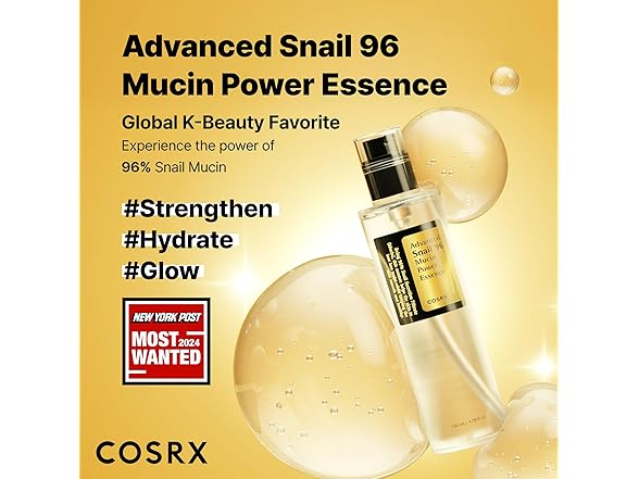 COSRX Snail Mucin 96% Repairing Serum, Hydrating