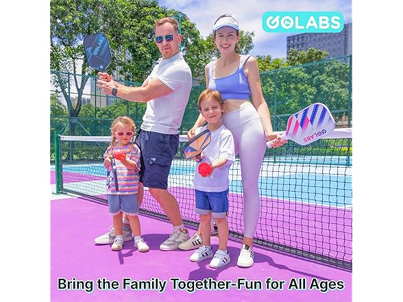 Golabs PB1 Pickleball Paddles Set of 2